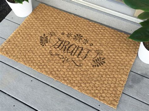 Outdoor Welcome Mat Custom Door Mat Door By Subculturetshop