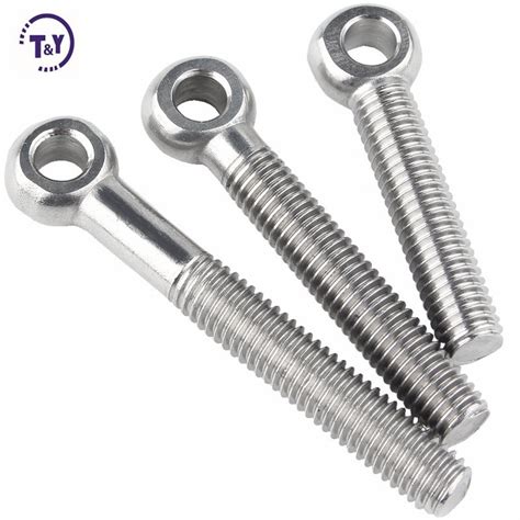 Stainless Steel Turning And Locking Eyes Bolt With Metric Thread