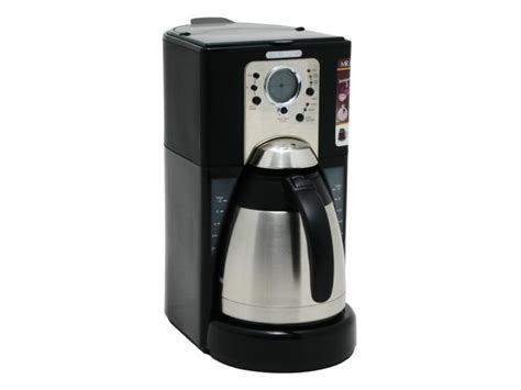 MR COFFEE FTTX85 Black 10 Cup Thermal Programmable Coffee Maker