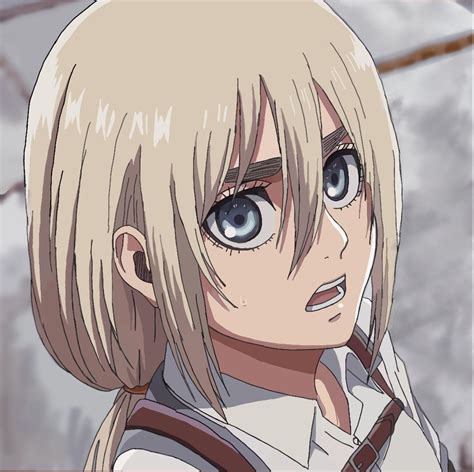 An Angry Christa From Attack On Titan Art Done Digitally Blonde Hair