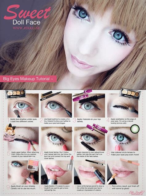 Anime Eyes Makeup Tutorial