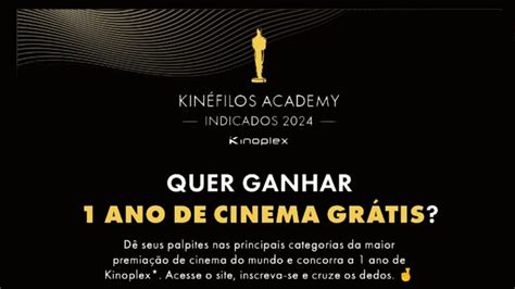 Promo O Kinoplex Ganhe Ano De Cinema Gr Tis