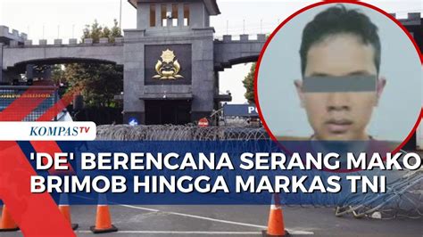 Pegawai Pt Kai Tersangka Teroris Rencanakan Penyerangan Mako Brimob Dan