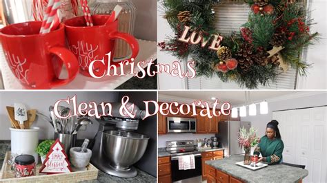 New 2021 Christmas Clean Decorate With Me Part 1 Christmas Decor