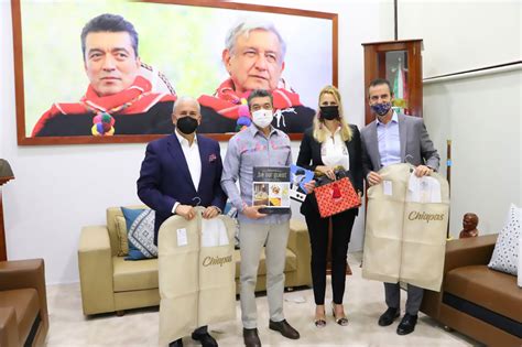 Sostiene Rutilio Escand N Encuentro Con Embajador De B Lgica En M Xico