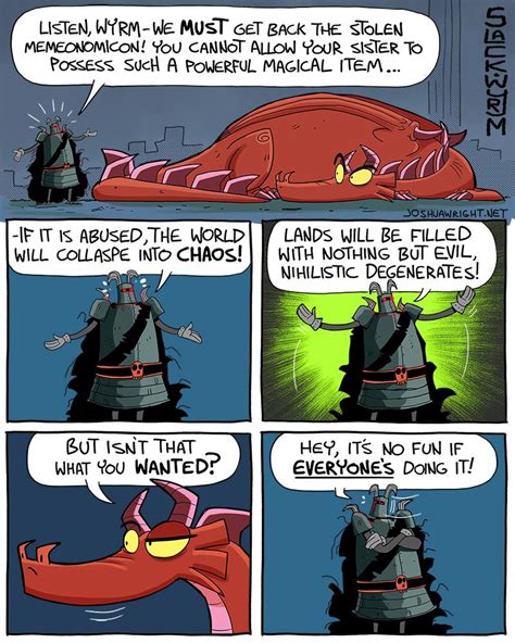 Slack Wyrm 468 Slack Wyrm Dragon Comic Funny Comics