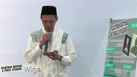 Khutbah Jumat Singkat Oleh Wirya Kultum Kultumramadhan Khutbahjumat