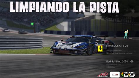 Limpiado La Pista Ferrari 296 Cup By Champion Joe Lfm Assetto Youtube