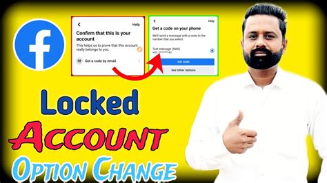 How To Change Option In Locked Facebook Account Facebook