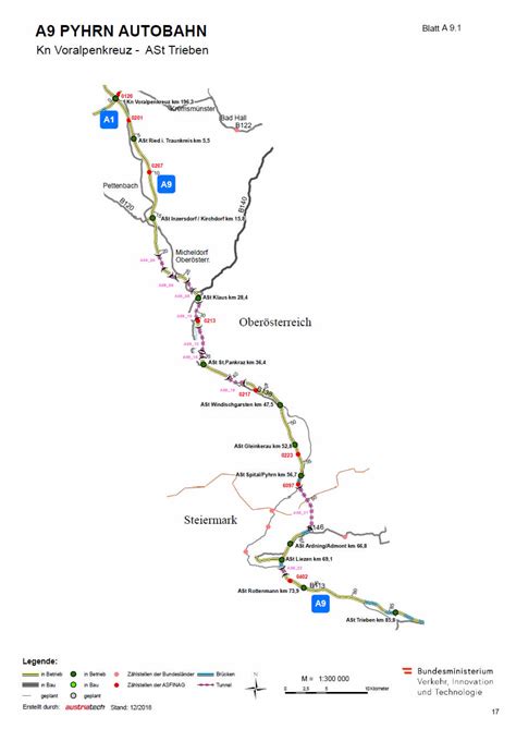 Pyhrn Autobahn A9 Pyhrn Autobahn Vom Voralpenkreuz Bis Slowenien