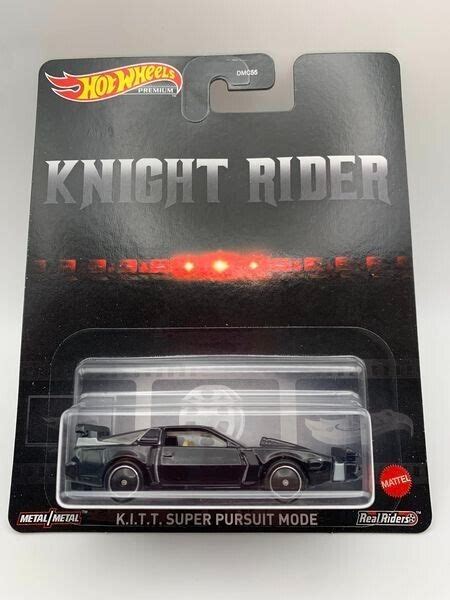 Hot Wheels Premium Knight Rider Kitt Kitt Super Pursuit Mode