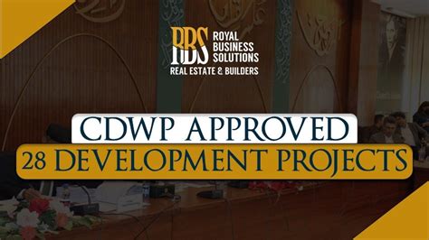 Cdwp Approves Pkr 30914 Billion For 28 Development Projects