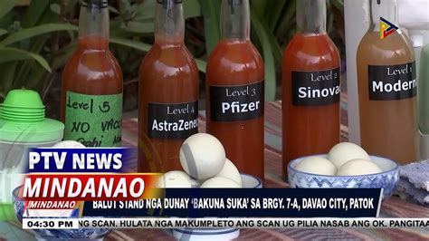 Balut Stand Nga Dunay Bakuna Suka Sa Brgy 7 A Davao City Patok