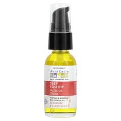 Aura Cacia Organic Deep Rosehip Facial Oil Serum Geranium Clary