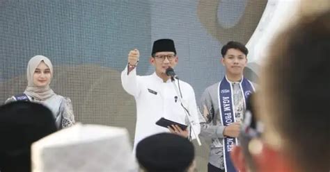 Menparekraf Sandiaga Uno Closing Aceh Ramadhan Festival 2024