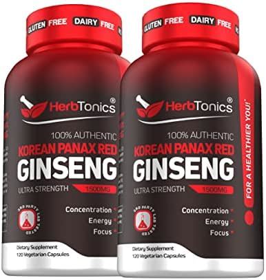 Amazon NutraChamps Korean Red Panax Ginseng Capsules Extra