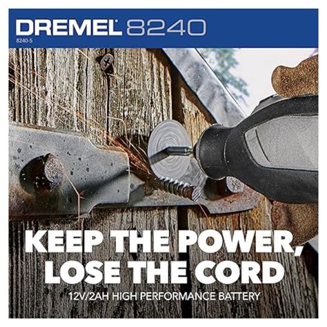 Dremel V Cordless Rotary Tool Kit With Variable Speed And