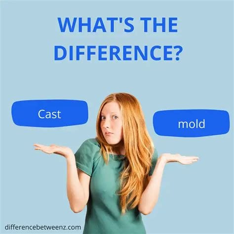 Difference Between Cast And Mold Difference Betweenz