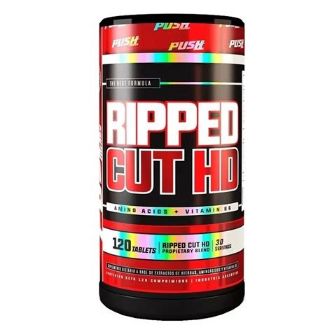 Ripped Cut Hd X Push Quemador De Grasas Demusculos