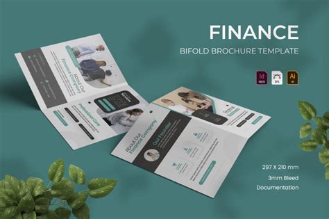 Finance Bifold Brochure By Vunira Thehungryjpeg