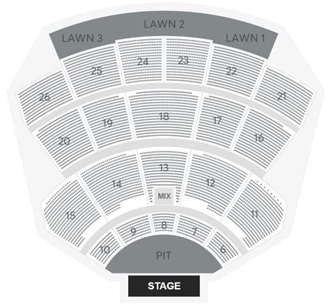 Seating Charts Bankplus Amphitheater