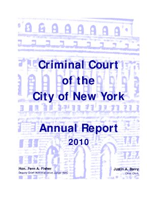 Fillable Online Nycourts Criminal Court Fax Email Print PdfFiller