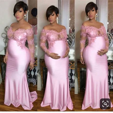 Pregnant Prom Dress Sexy Prom Dress Pink Long Prom Dress On Storenvy