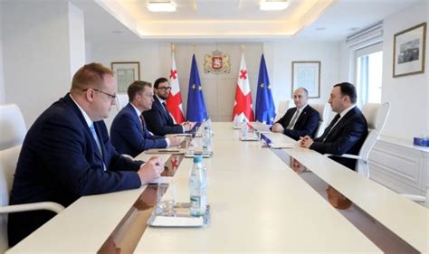 Pm Meets With Nato Assistant Secretary General For Intelligence And Security Georgia Today