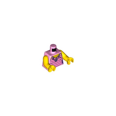 Lego Bright Pink Mom Minifig Torso Brick Owl Lego