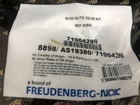 8823 Sheppard M100 Steering Gear Seal Kit For Sale