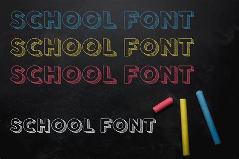 School Font Worth To Buy Worth To Buy