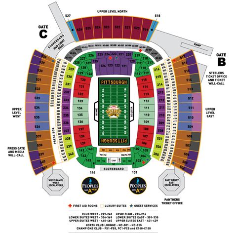 Heinz Field Stadium Seating