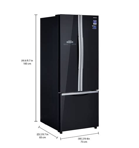 Buy Hitachi 456 L Frost Free Multi Door Refrigerator R WB480PND2