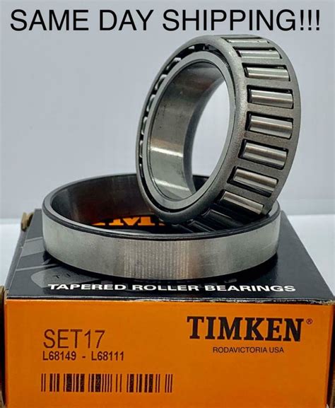 Set Set L L Timken Cup Cone Bearing Set