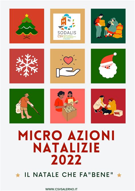 Micro Azioni Natalizie Csv Salerno