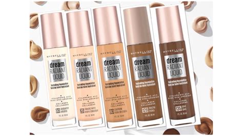 New Maybelline Dream Radiant Liquid Foundation Youtube