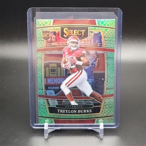 Select Draft Treylon Burks Concourse Level Dragon Scale Prizm