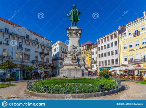 Coimbra Portugal 20 May 2019 Monumento A Joaquim Antonio De Aguiar