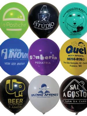 50 Bexigas Personalizadas Na Frente E No Verso Compre Produtos