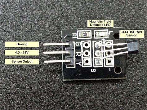 Hall Effect Sensor Digital Protosupplies