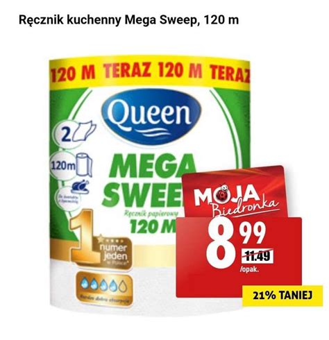 R Cznik Kuchenny Papierowy Queen Mega Sweep M Z Kart Mb