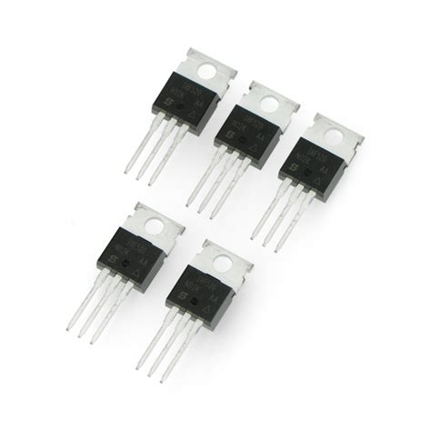 Tranzystor N MOSFET IRF520NPBF THT 5szt Sklep Botland