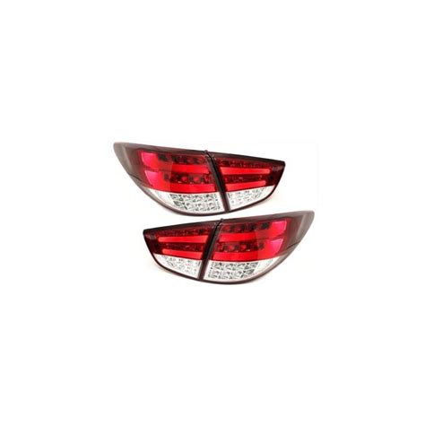 Feux Arriere Barre Led Pour Hyundai Ix Paire De Feux Leds Couleu