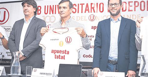 Fabián Bustos Fue Anunciado Como El Nuevo Dt De Universitario De