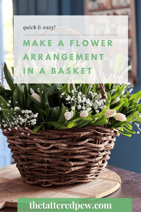 How To Make A Flower Basket Arrangement | Best Flower Site