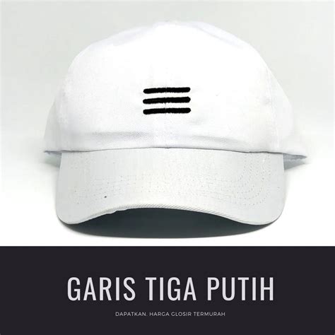 Jual Termurah Topi Baseball Garis Tiga Challange Reclusive