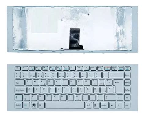 Teclado Sony Vaio Vpc eg Vpc ek Blanco Marco Pcg 61a11 Meses sin interés