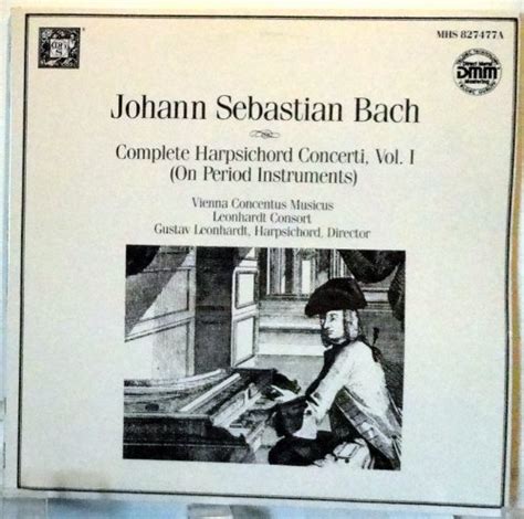 Amazon Johann Sebastian Bach Complete Harpsichord Concerti Vol