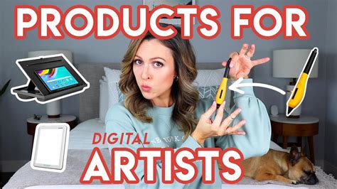 HELPFUL PRODUCTS FOR DIGITAL ARTISTS - YouTube