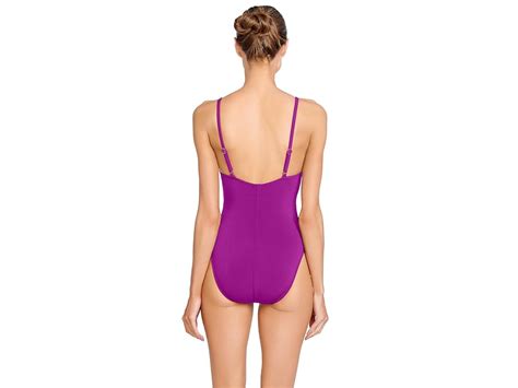 Robin Piccone Aubrey One Piece Keyhole Bougainvillea Womens